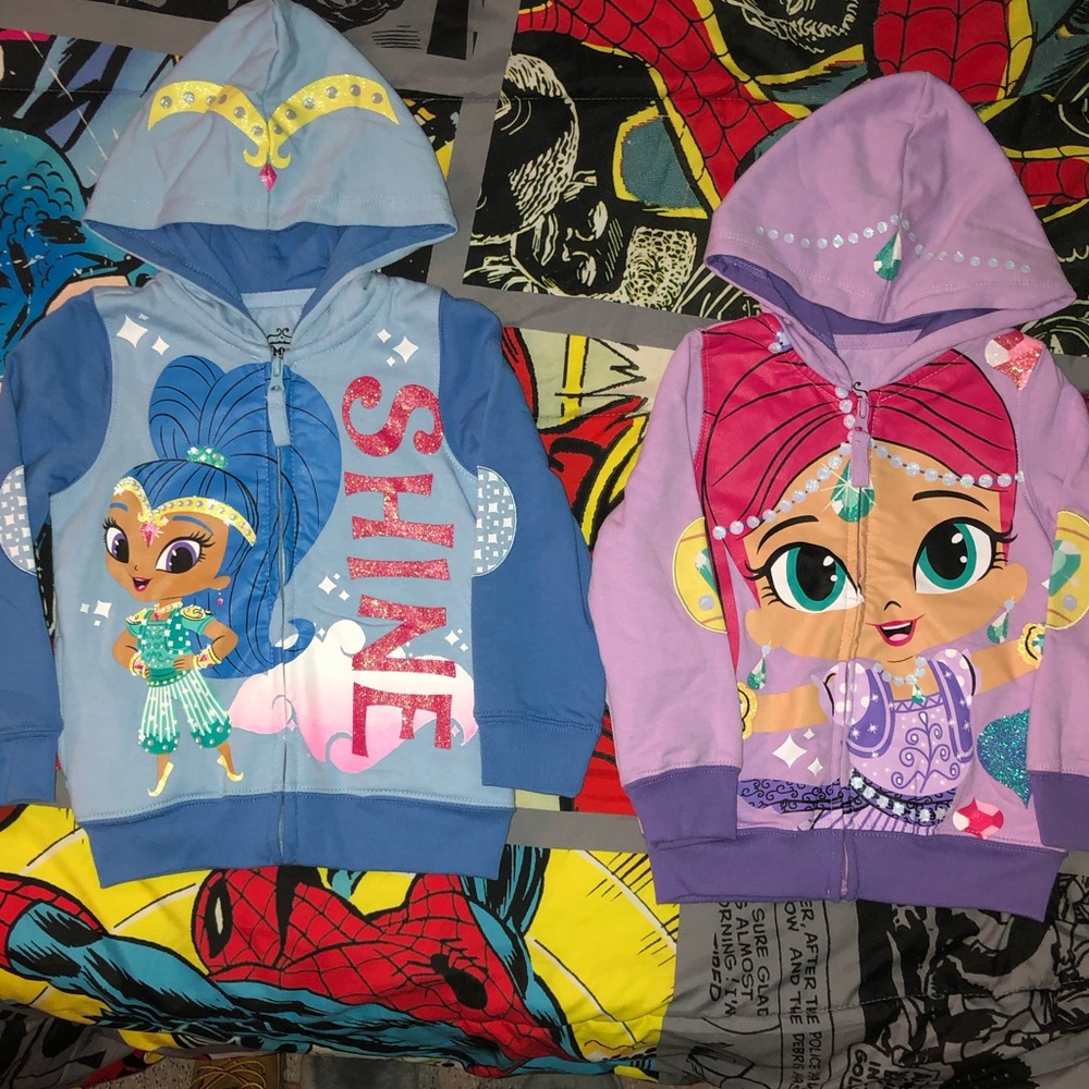 🔴SOLD🔴✨NWOT Shimmer and Shine Hoodie Bundle✨